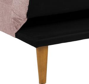Růžová rozkládací pohovka 180 cm Matylda – Bonami Essentials