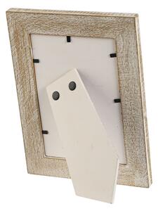 Rám na fotografie Home ESPRIT Bílý Kaštanová Sklo mangové dřevo 16 x 3 x 20,6 cm (12 kusů)