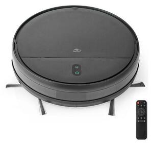 Nedis WIFIVCR001CBK - Chytrý robotický vysavač s mopem Wi-Fi černá + DO