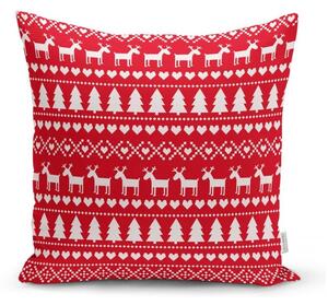 Sada 4 vánočních povlaků na polštář a běhounu na stůl Minimalist Cushion Covers Christmas