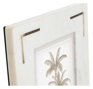 Rám na fotografie Home ESPRIT Bílý Zlatá mosaz Mramor Přírodní Shabby Chic 20 x 2 x 25 cm