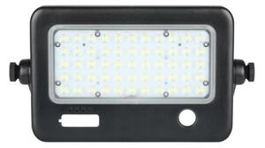 LED Stmívatelný solární reflektor se senzorem LED/10W/3,7V 4000K IP65 + USB port
