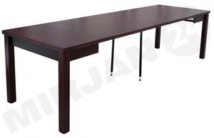 Rozkládací stůl A28 90x90x240 cm, Barva dřeva: wenge Mirjan24 5902928605471