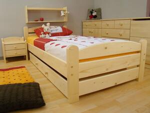 ROALHOLZ dřevěná postel z masivu RADKA 80x200