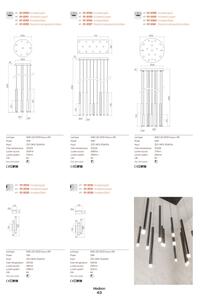 Redo 01-2035 - LED Nástěnné svítidlo MADISON 4xLED/4W/230V černá