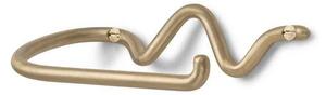 Ferm LIVING - Curvature Držák na toaletní papír Brass