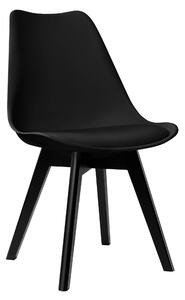 ViaDomo Via Domo - Židle Rovere - černá - 49x83x42 cm