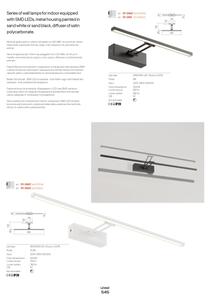 Redo 01-3461 - LED Obrazové svítidlo LINEAR LED/8W/230V 35 cm CRI 92 černá