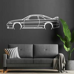 DUBLEZ | Dřevěná dekorace na zeď - Nissan R33 GT-R