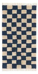 Ferm LIVING - Mara Washable Koberec Deep Blue/Warm Pískový