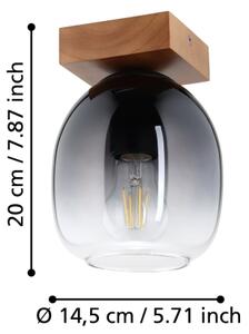 Eglo 900825 - Stropní svítidlo FILAGO 1xE27/40W/230V