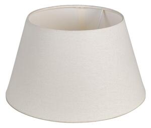 Bílé stínidlo na lampu Evert-jan – 30x17 cm