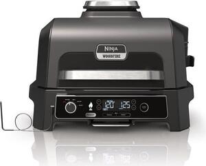 Elektrický gril Ninja Woodfire Pro XL OG850EU, funkce uzení, 4 programy vaení, integrovaná teplotní sonda