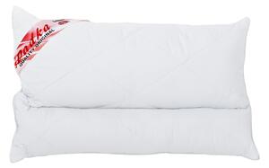 Relaxační polštářek, který svým tvarem ideálně podpírá krční páteř a tím přispívá ke kvalitnímu spánku. Rozměr polštářku 50x70 cm