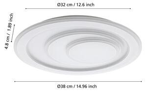 Eglo 32052 - LED Stropní svítidlo PALAGIANO LED/14,7W/230V pr. 38 cm