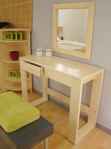 Toaletní stolek z masivu MARIS (dřevěný toaletní stolek masiv pro slečny MARIS)