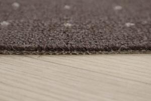 Condor Carpets AKCE: 75x155 cm Metrážový koberec Udinese hnědý - neúčtujeme odřezky z role! - Bez obšití cm