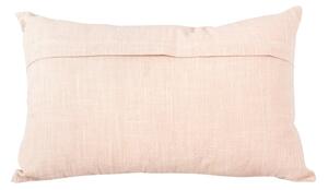 Růžový bavlněný polštář PT LIVING Wave, 50 x 30 cm