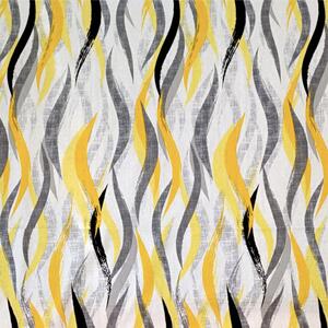 Ervi bavlna š.240 cm - žluto-šedé vlny 180-3, metráž