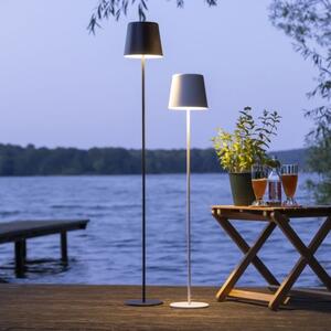 Brilliant G40890/06 Venkovní stojanová AKU lampa KAAMI černá USB-C