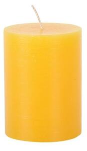 Rustikální svíčka 10cm PROVENCE žlutá