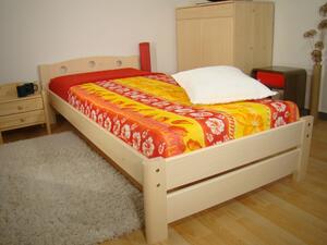 ROALHOLZ dřevěná postel z masivu FIJA NR 90x200 smrk