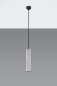 Sollux Lighting Luvo závěsné svítidlo 1x40 W černá-beton SL.0653