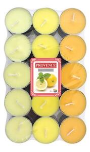 Čajová svíčka PROVENCE 30ks citrón