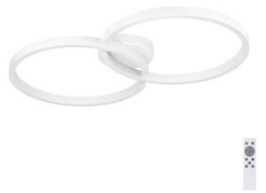Eglo 900954 -LED RGBW Stmívatelné stropní svítidlo AMANDOLO 19,5W/230V bílá + DO