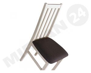 Jídelní židle Dalem X, Barva dřeva: bílá, Potah: Kronos 7 Mirjan24 5903211218828