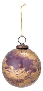 Bloomingville, Vánoční skleněné koule Morena Ornament | zlatá