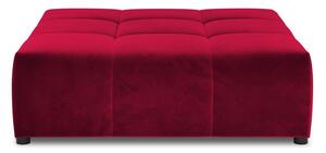 Červený sametový modul pohovky Rome Velvet - Cosmopolitan Design