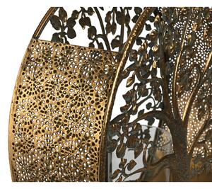 Svícen Home ESPRIT Zlatá Kov Sklo 30 x 11 x 36 cm