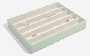Stackers, Box na šperky Green Classic Necklace Layer | zelená