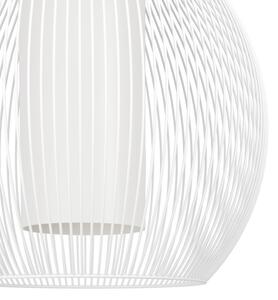 Eglo 900829 - Lustr na lanku RAZONI 1xE27/40W/230V bílá