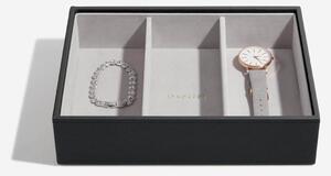Stackers, Box na šperky Black Classic Watch & Accessory Layer | černá