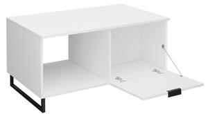 Konferenční stolek Kotoni 100, Barva: bílá / bílá Mirjan24 5903211299094