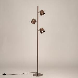 Stojací lampa Snap Fosca Brown Trio (LMD)