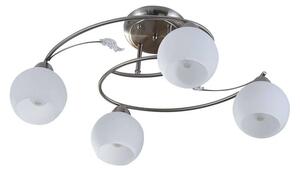Lindby - Svean 4 Stropní Lampa White/Nickel