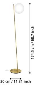 Eglo 900869 - Stojací lampa RONDO 1xE27/40W/230V