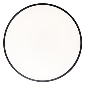 Brilliant G80570A76 Stmívatelné LED svítidlo SLIMLINE černé, průměr 50cm, RC, CCT, Night Light