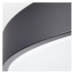 Brilliant G80570A76 Stmívatelné LED svítidlo SLIMLINE černé, průměr 50cm, RC, CCT, Night Light
