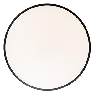 Brilliant G80570A76 Stmívatelné LED svítidlo SLIMLINE černé, průměr 50cm, RC, CCT, Night Light