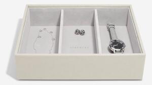 Stackers, Box na šperky a hodinky Oatmeal Classic Watch & Accessory Layer | krémová