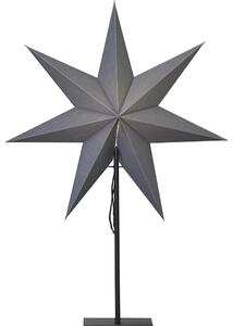 Star Trading, Stolní lampa hvězda OZEN | šedá, černá