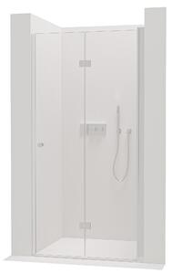 CERANO - Sprchové skládací dveře Volpe L/P - chrom, transparentní sklo - 60x190 cm