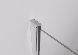 Cerano Volpe Duo, sprchový kout se skládacími dveřmi 70(dveře) x 70(dveře), 6mm čiré sklo, chromový profil, CER-CER-427357