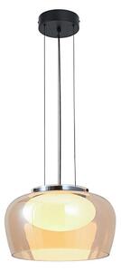 Lustr na lanku INSIEME 1xGX53/10W/230V pr. 35 cm kouřová béžová