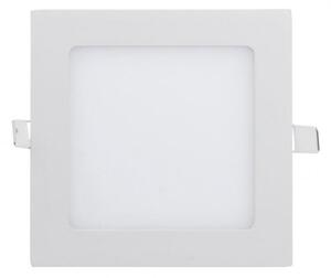LED vestavný mini panel 12W čtverec bílý 780 lm 3000K