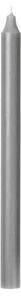 Broste, Svíčka kulatá dlouhá 2,1 cm | šedá